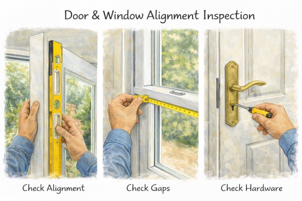 Door Window Alignment